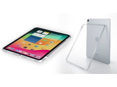 iPad Air/Pro（2024）を傷や衝撃から守るクリアハードケースを発売