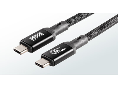 高速データ転送USB 20Gbps（USB4 Gen2×2）に対応した高品質なType-Cケーブルを発売