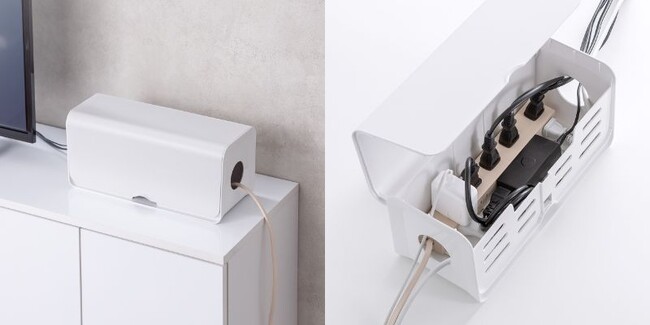 安心設置！チャイルドロック構造で小さなお子さまが簡単に開けれないケーブルボックスを9月4日に発売