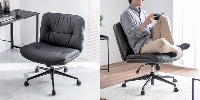 幅66cm！超ワイド座面の椅子を10月7日に発売