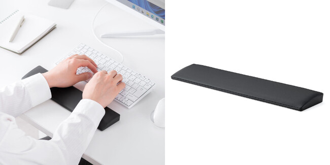 人気のシンプルなリストレストに新サイズが追加！横幅32.5cmのコンパクトなリストレストを10月8日に発売