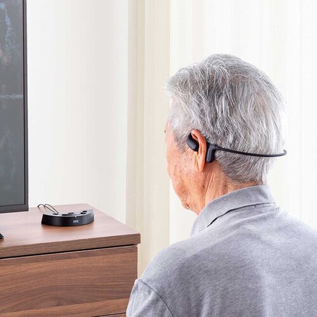 簡単操作ですぐ聴ける！快適にテレビ視聴ができるワイヤレスイヤホンを発売