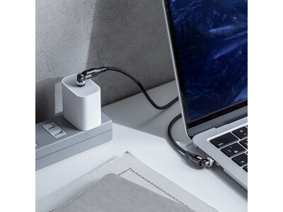 540°回転でストレスゼロ！ケーブルの常識を変える全方向に動くType-Cケーブルを発売