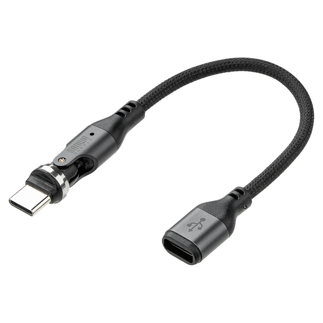 540度くるっと回転！USB-C変換アダプタケーブルを2種類発売
