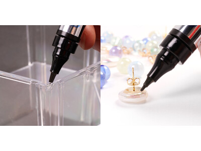 塗って照らせばピタッと補修、約4秒で固まる液体プラスチックのUV-Bondyを発売