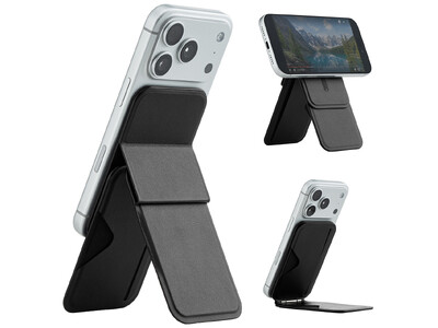 MagSafe対応でピタッと装着！カード収納もできる2WAYスマホスタンドを発売