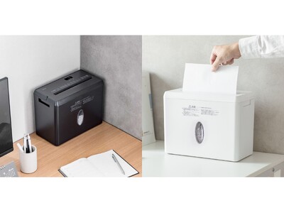 空間にスッと溶け込む卓上マイクロカットシュレッダーを発売