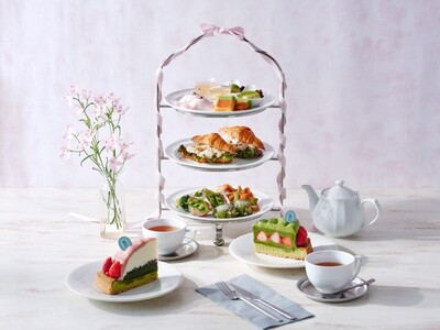 【RITUEL CAFE（リチュエル カフェ) ルミネ新宿店】お花見シーズン限定「桜と宇治抹茶のアフタヌ...