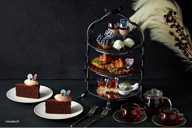 「ハロウィンアフタヌーンティー」 RITUEL（リチュエル）CAFEとRITUEL 等々力店にて提供開始！ ルミネ新宿店ではクリエイター「にしむらゆうじ」が描く「スタジオUG」の限定メニューも