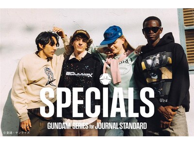 ガンダムシリーズ4作品とJOURNAL STANDARDのコラボレーションアイテムがリリース