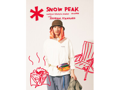 SNOW PEAK for JOURNAL STANDARD 26SS 別注Tシャツコレクションがリリース