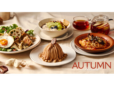 J.S. PANCAKE CAFEがお届けする、秋の実りを味わうご馳走のひととき「AUTUMN Harvest」10月8日(木)から販売開始