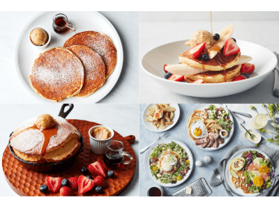 「J.S. PANCAKE CAFE」創立10周年　味・形・食感の全てが選べる！あらゆるスタイルのパンケーキを楽しめるショップへ進化
