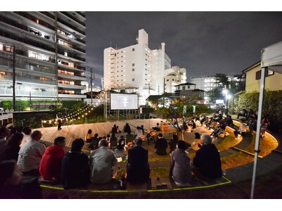 「まち」そのものを、映画館に3/22(日) 松戸・春雨橋親水広場エリアが映画の世界観に染まる