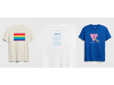 Gapから2021 PRIDEコレクションが発売