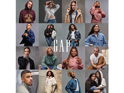 Gap、2021 FALLグローバルキャンペーンで個性や多様性、オプティミズムを推進する「INDIVIDUALS」をローンチ