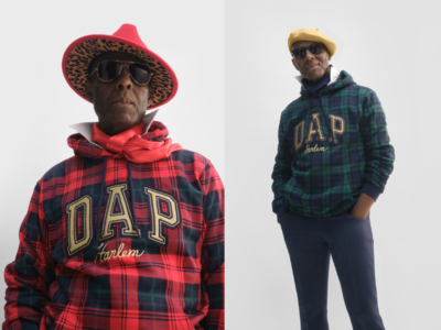 Gap、ハーレムを拠点とする伝説的ファッションデザイナーDapper Danとのコラボフーディー“DAP”を12月1日(木)に発売！