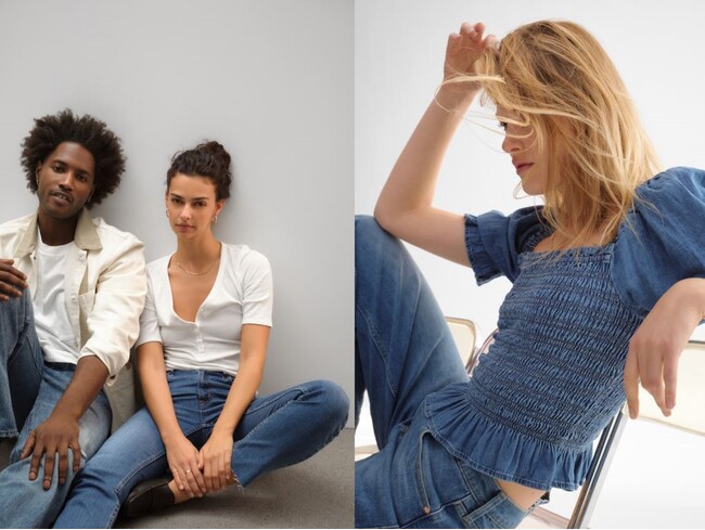 Gap、春のデニムスタイルを提案するDENIM DRESSINGをローンチ