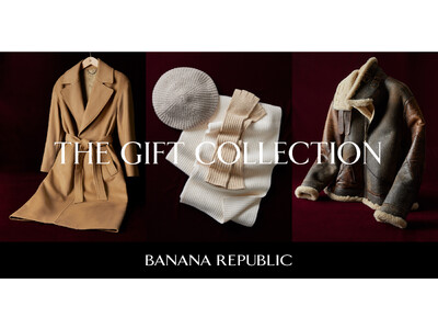 バナナ・リパブリックより、上質な素材にこだわった心温まるHOLIDAYギフトコレクションを提案