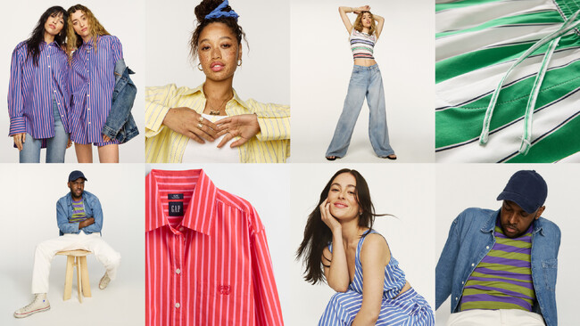 Gap、日常に遊び心をプラスする彩り豊かなカラーパレットが注目のSummer 2025最新コレクションを発表