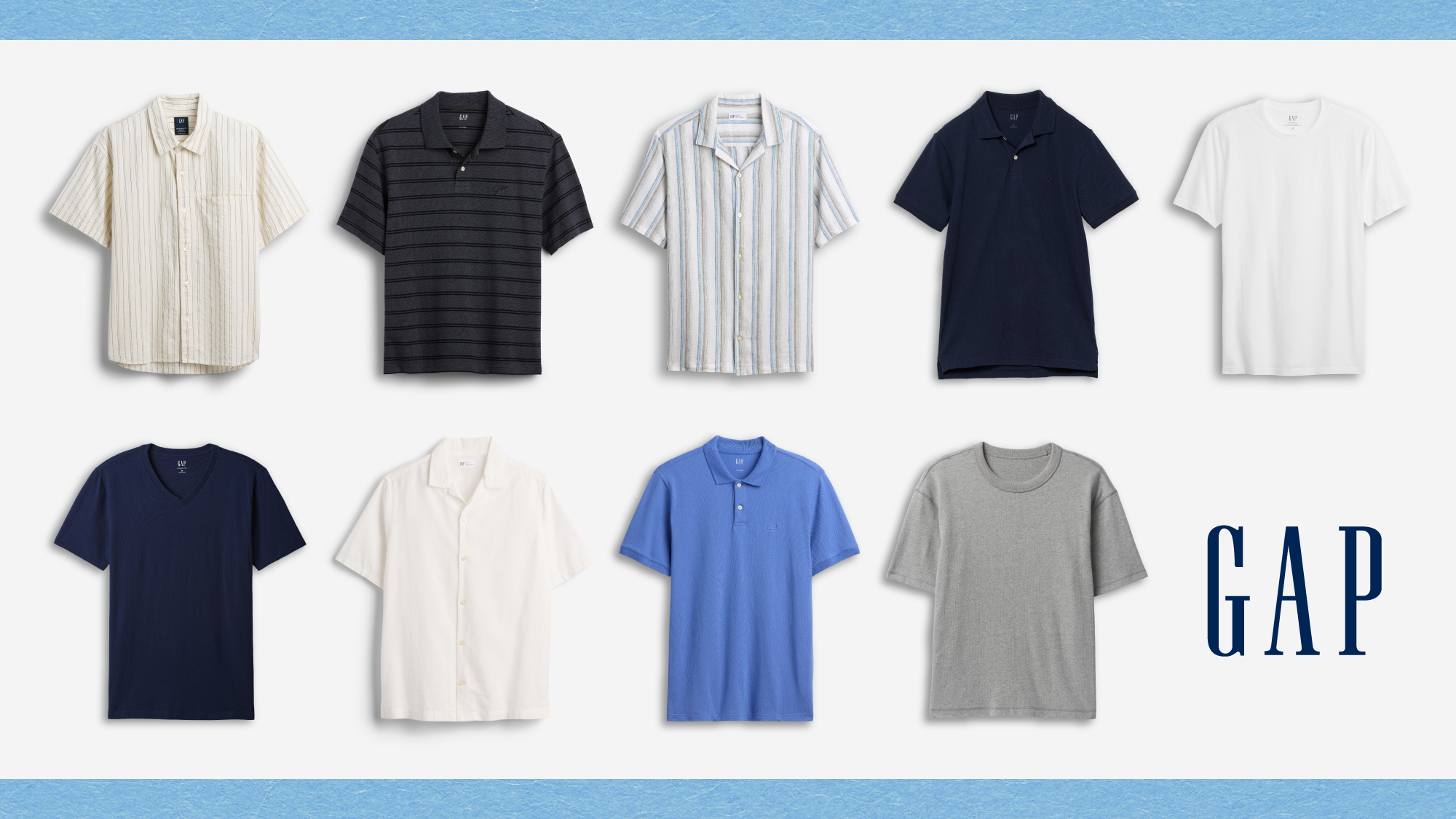Gap、父の日に向け「Gap Icon」を主軸にした夏のエッセンシャルアイテム…