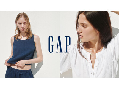 Gap、通気性に優れたコットンガーゼ素材のWomen’sコレクションを発売中
