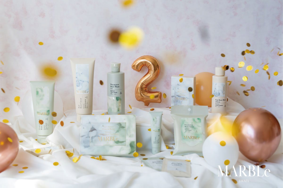 時短とサスティナブルをかかげるJAPAN MADEの “濃香” ボディケアブランド【SWATi MARBLe】2nd Anniversary！OFFICIAL ONLINE STOREで特別企画実施！