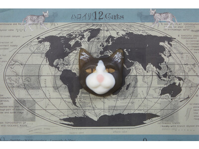 パーソナライズ石鹸ブランド「9.kyuu」より毎月生まれる「限定猫石鹸」4月9日生まれの“ハチワレ猫の『フィルウ』”が発売
