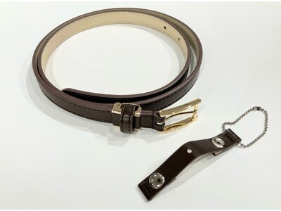 どんなスタイルにも合わせやすい万能デザイン　9割の方に選ばれる15mm幅ベルトにホルダー付きモデルが新登場