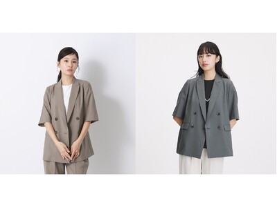 昨夏、一部店舗で完売となった夏のビジネスウエアの新定番　夏に嬉しい「8つの多機能」を備えた『半袖ジャケット』が登場