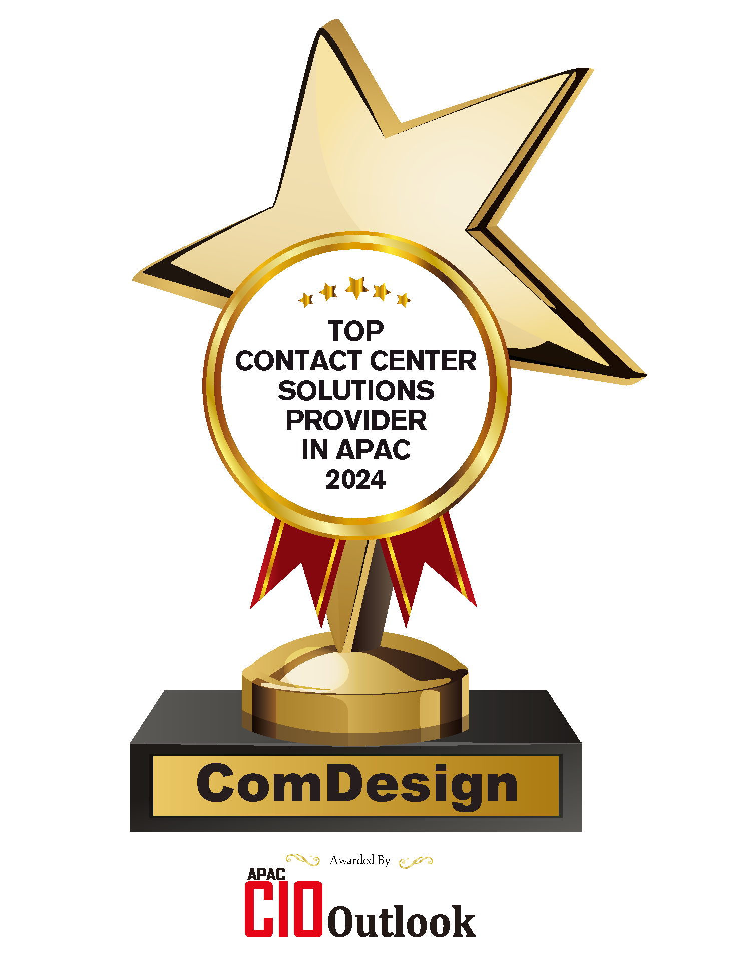 コムデザインが『APAC CIO Outlook』誌が選ぶ「TOP CONTACT CENTER SOLUTIONS PROVIDER IN APAC 2024」に選出