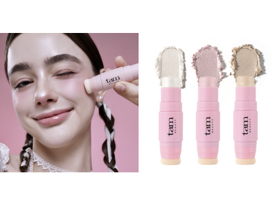 ウォーターグルー・ブラッシャー”で話題のTAM BEAUTY、年末メイクは「立体グロウ」ハイライターで攻略