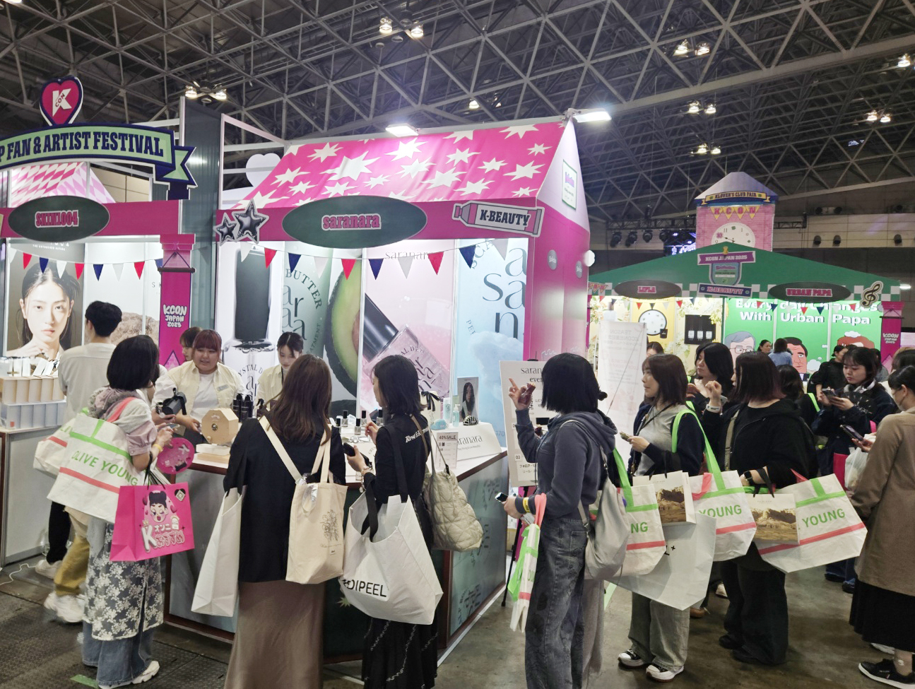KCON会場でも熱い反応、韓国のヘアケアブランド「サラナラ(SARANARA)」