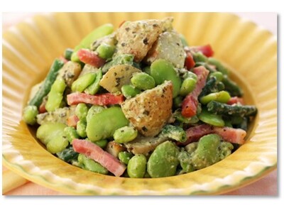 サラダショップの最新情報！そら豆やたけのこ使用！春の味覚を楽しめるサラダ2品をご紹介