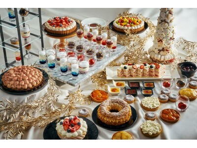 【ヒルトン横浜】『とろけるチョコレートとタルト 冬のスイーツビュッフェ』をAllday Dining P...