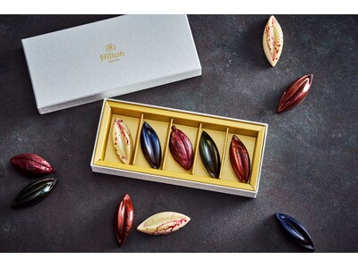 【ヒルトン横浜】果実とナッツを味わう、大人のバレンタインチョコセレクションを販売