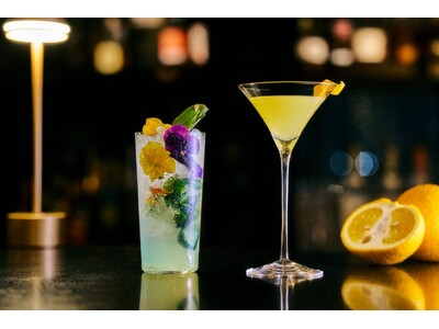 【ヒルトン横浜】『春のシーズナルカクテル』をBar & Lounge Melodyにて提供！