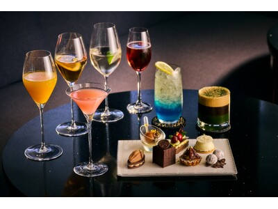 【ヒルトン横浜】お酒を愉しむ夜のスイーツセット「Dolce Vivo (ドルチェヴィーヴォ)」が新登場