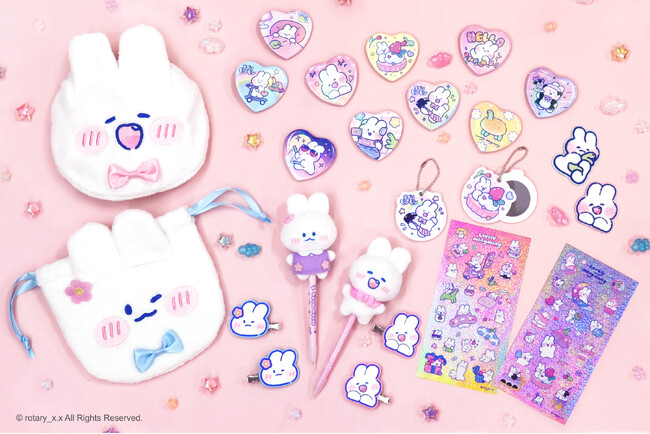 プレスリリース「2月17日(火)より、韓国の大人気キャラクター 「Lovely MongMong」（ラブリーモンモン）のキュートなオリジナルグッズがfunboxから発売開始!」のイメージ画像