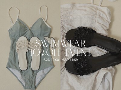 [新商品発売イベントのお知らせ] 京都・女性アパレルEC Eim(エイム) lawgy -SWIMWEAR 10%OFF-