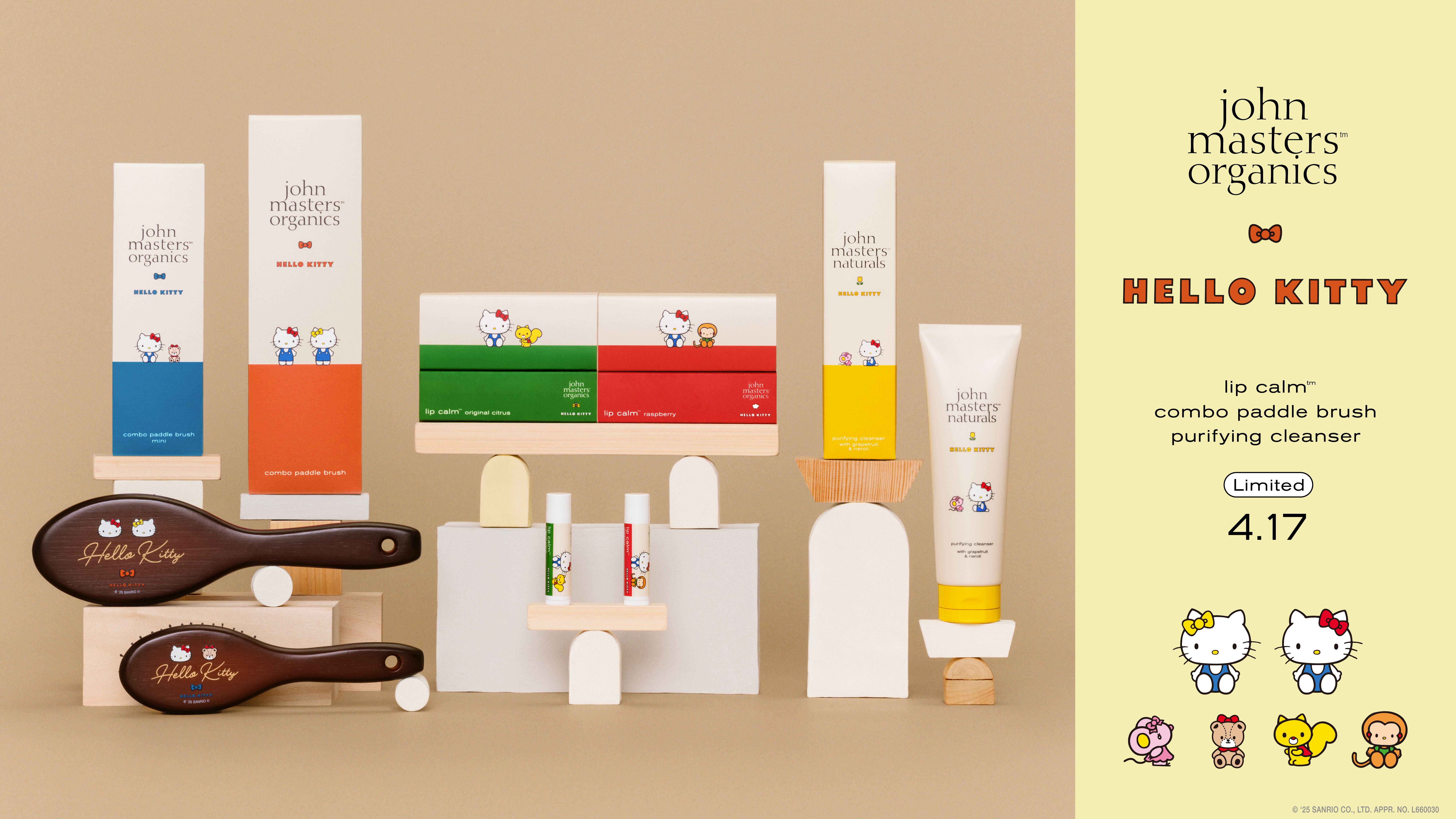 2025.4.17 john masters organics | Hello Kitty new limited design items are available!