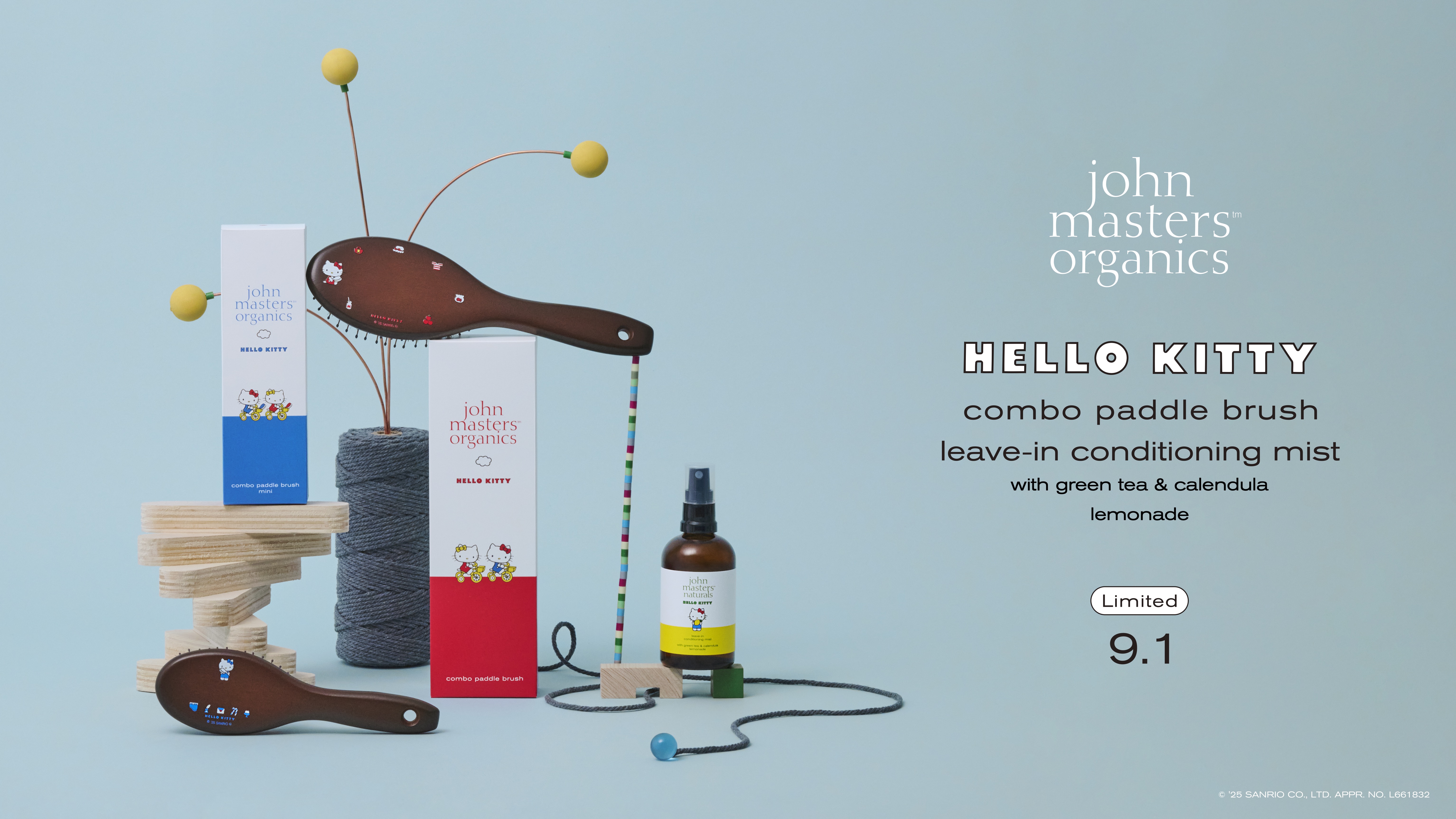 2025.9.1 john masters organics | Hello Kitty new limited design items are available!