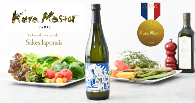 海外輸出と国内外資系ホテルで展開が進む「SAKE INITIE Neo Trad Rabbit」がKura Master 2026で金賞を受賞