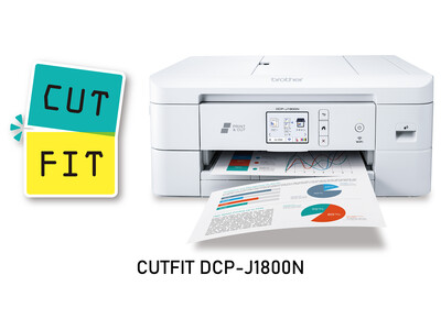 ブラザー、自動カッティングプリンター「CUTFIT DCP-J1800N」など2機種新発売