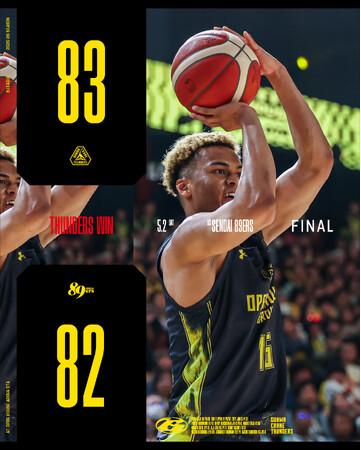 【群馬クレインサンダーズ：試合結果】5/2(土) vs 仙台89ERS りそなグループ B.LEAGUE 2025-26シーズン