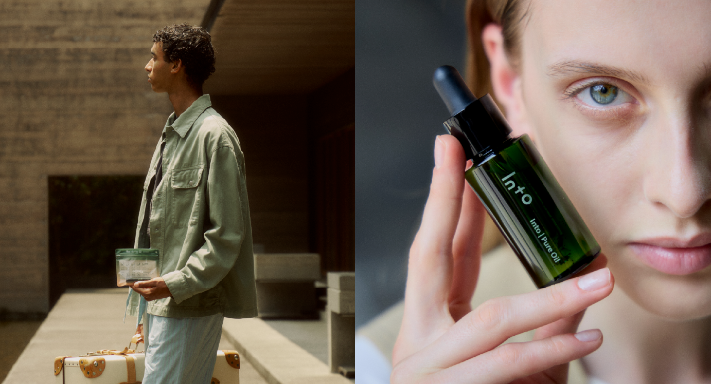 【新商品】オーガニックケアブランド『Into』から新ラインナップ「TRANSIT×Into Oil Set」と「Into Pure Oil」を発表