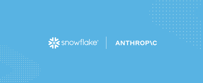 SnowflakeとAnthropic、エージェント型AIをグローバル企業に提供する2億ドルのパートナーシップを発表
