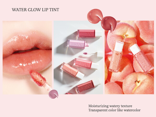 贅沢な水分量で発色続く…話題の韓国コスメブランド「INGA」の「WATER GLOW LIP TINT」がロフト Kコスメフェスティバル 2024SSでデビュー！