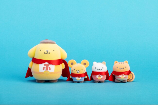ポムポムプリンの仲間マスコット サンリオキャラクターズ「ポムポムプリン」デビュー30周年記念