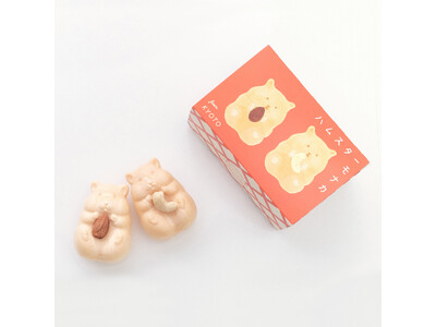 京都発！可愛すぎるお菓子「ハムスターモナカ」の２個入りバージョンが8月1日(火)よりオンラインショップと店頭で販売!